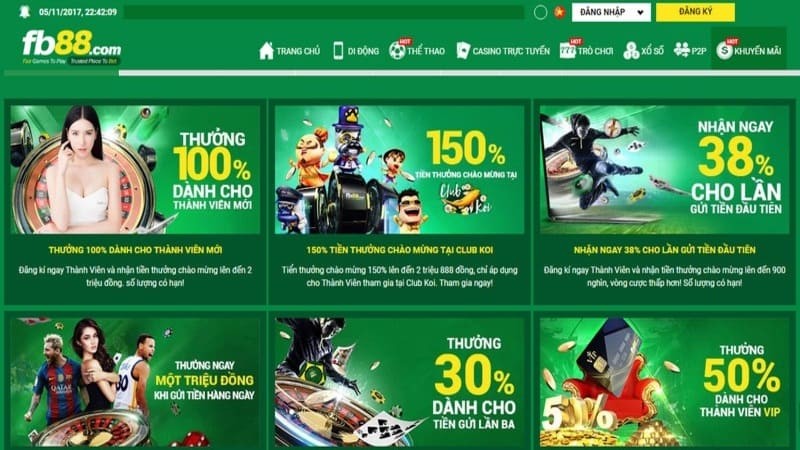 Khi bet thủ thực hiện gửi tiền lần đầu vào tài khoản, sẽ nhận được một khoản